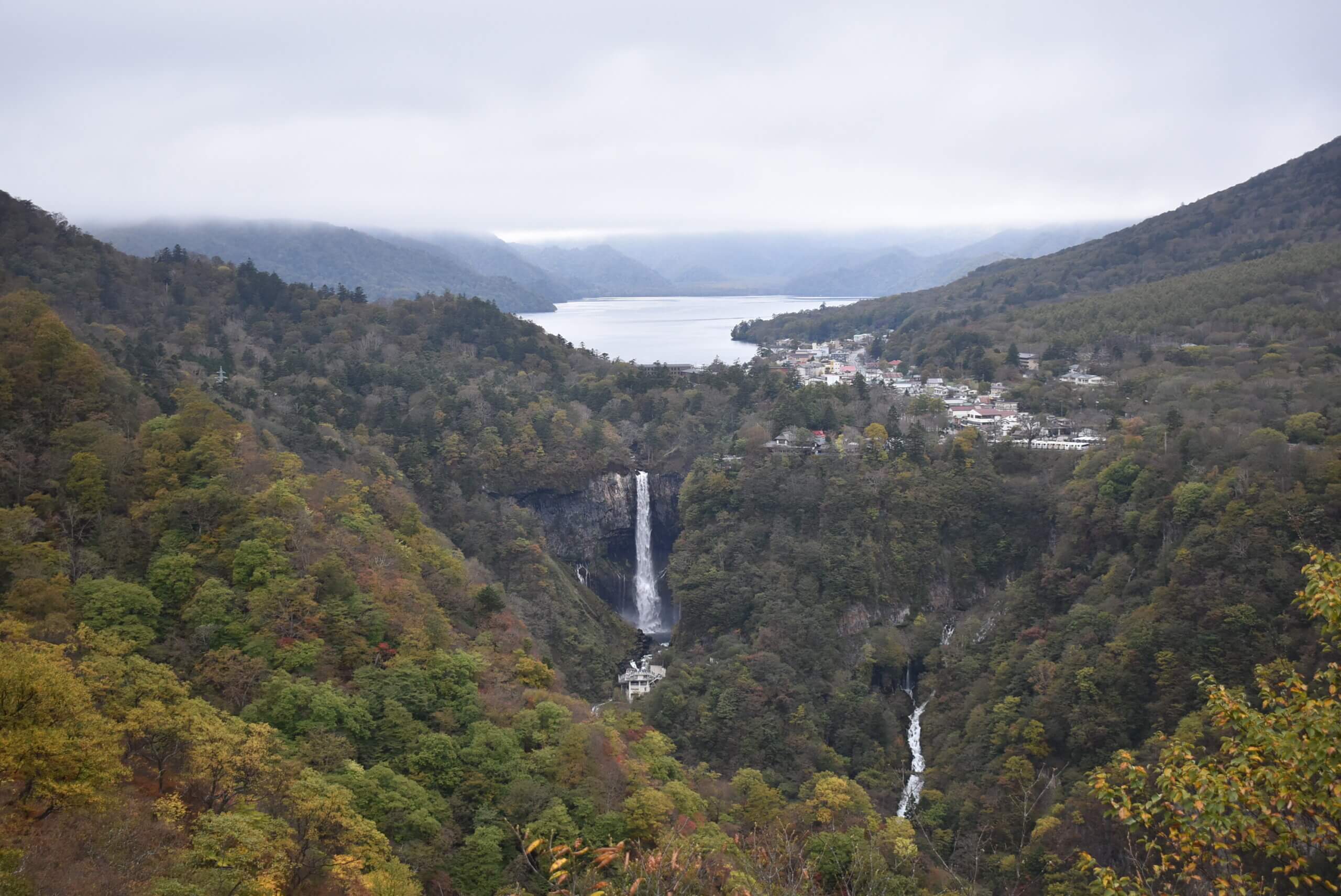 明智平山頂